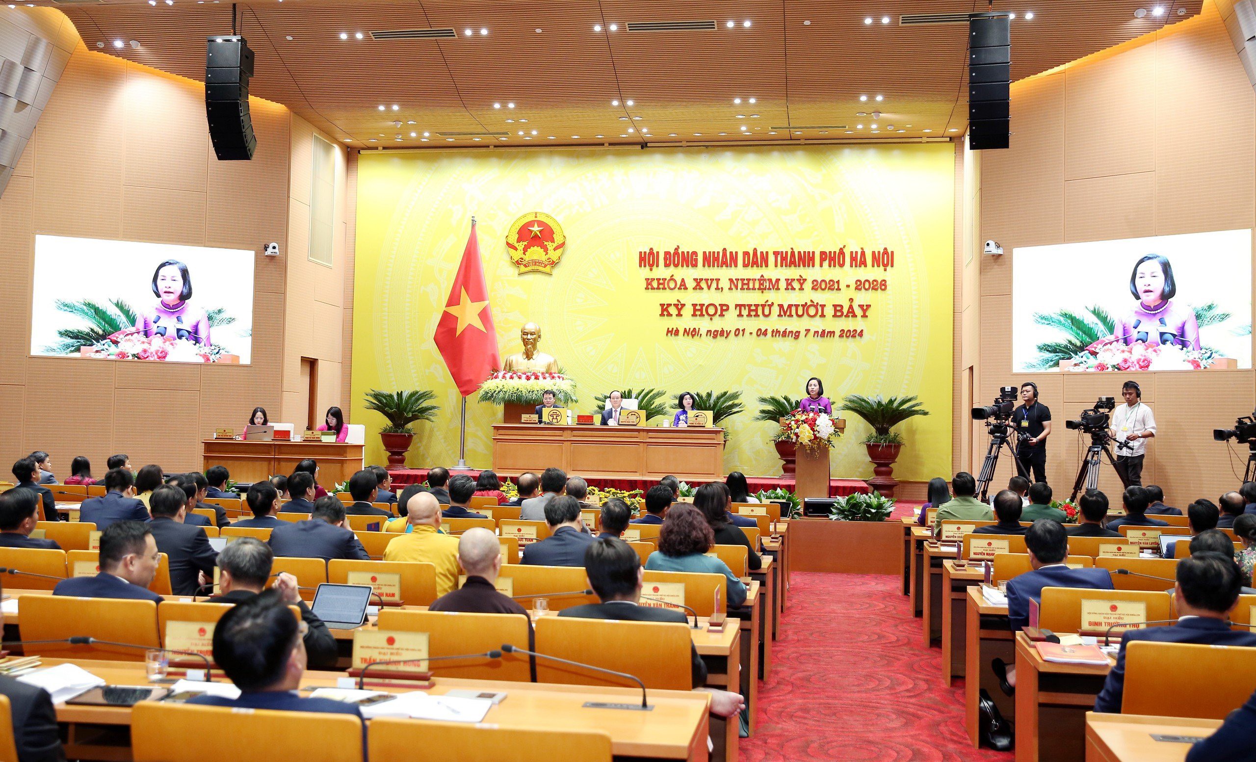 Kỳ họp thứ 17 HĐND thành phố Hà Nội: Nâng cao chất lượng, hiệu quả, hướng đến phát triển nhanh và bền vững