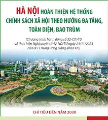 Hà Nội hoàn thiện chính sách xã hội đa dạng và bền vững đến 2030