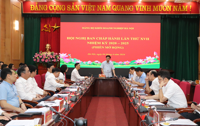 Đảng ủy Khối Doanh nghiệp Hà Nội: Nỗ lực hoàn thành mục tiêu, nhiệm vụ năm 2024