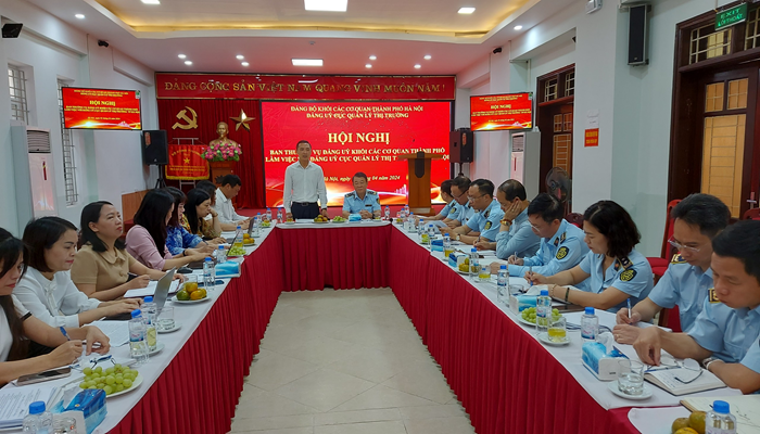 Đảng ủy Cục Quản lý thị trường Hà Nội: Nỗ lực giữ vững ổn định thị trường Thủ đô