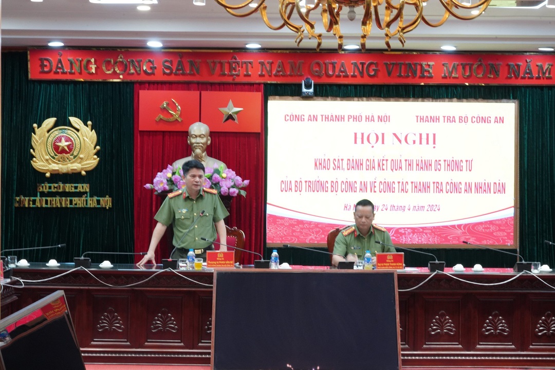 Nâng cao hiệu quả công tác thanh tra Công an thành phố Hà Nội
