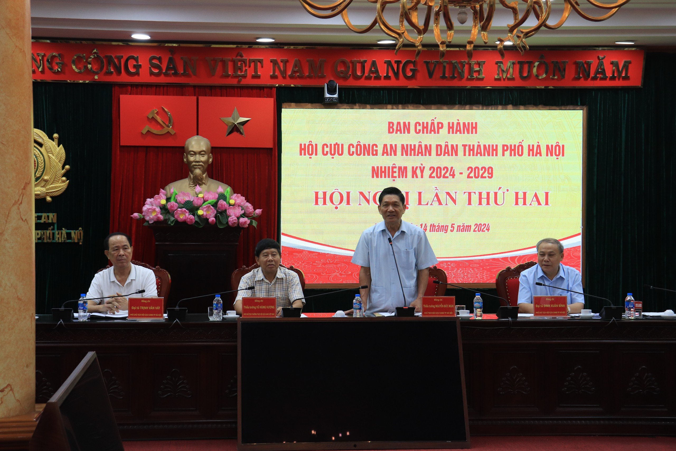 Hội nghị lần II Ban Chấp hành Hội cựu Công an Hà Nội: Nâng cao hiệu quả hoạt động, góp phần bảo vệ an ninh chính trị