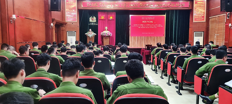Công an Thanh Xuân tập huấn nâng cao kiến thức phòng cháy chữa cháy cho lực lượng Công an cấp phường