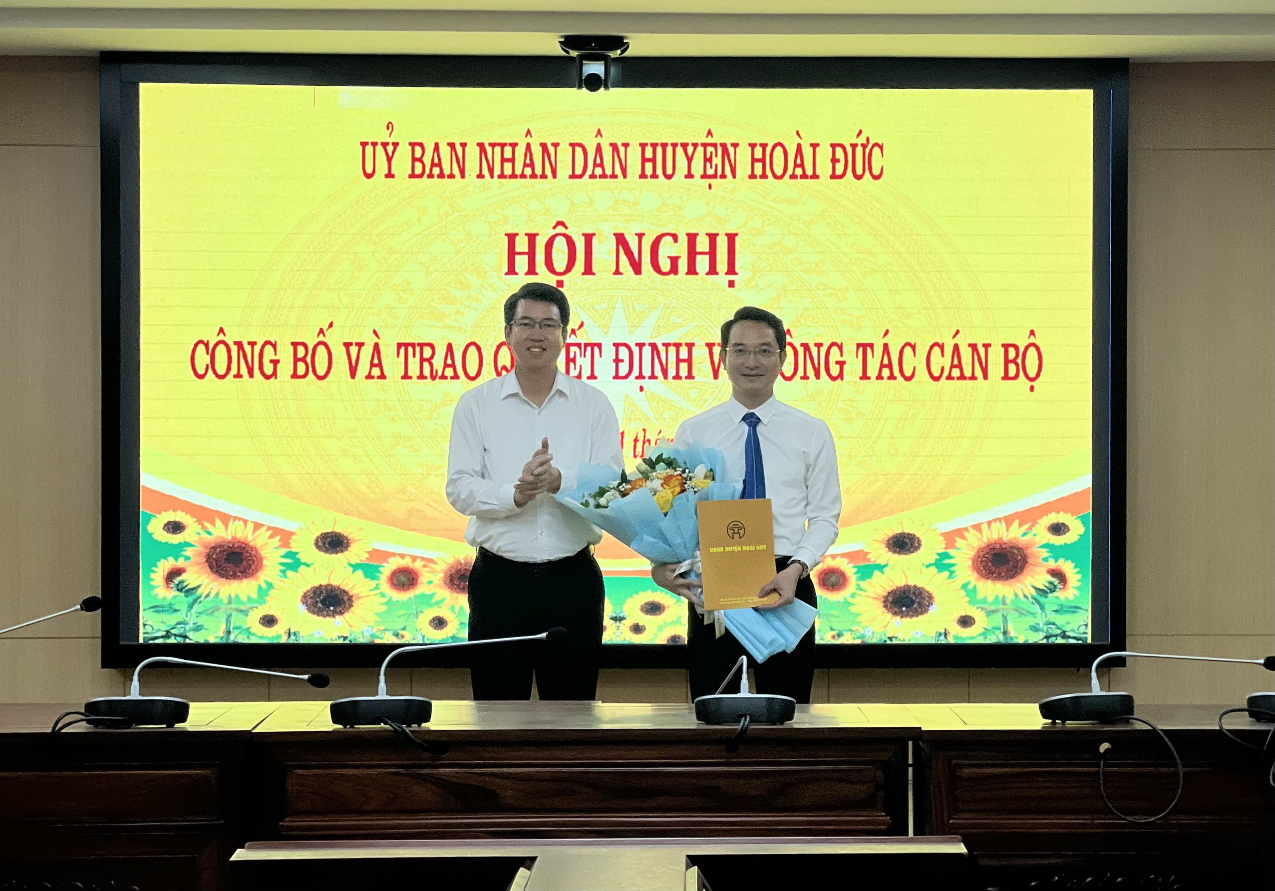 Huyện Hoài Đức có tân Trưởng Phòng Tài nguyên và Môi trường huyện