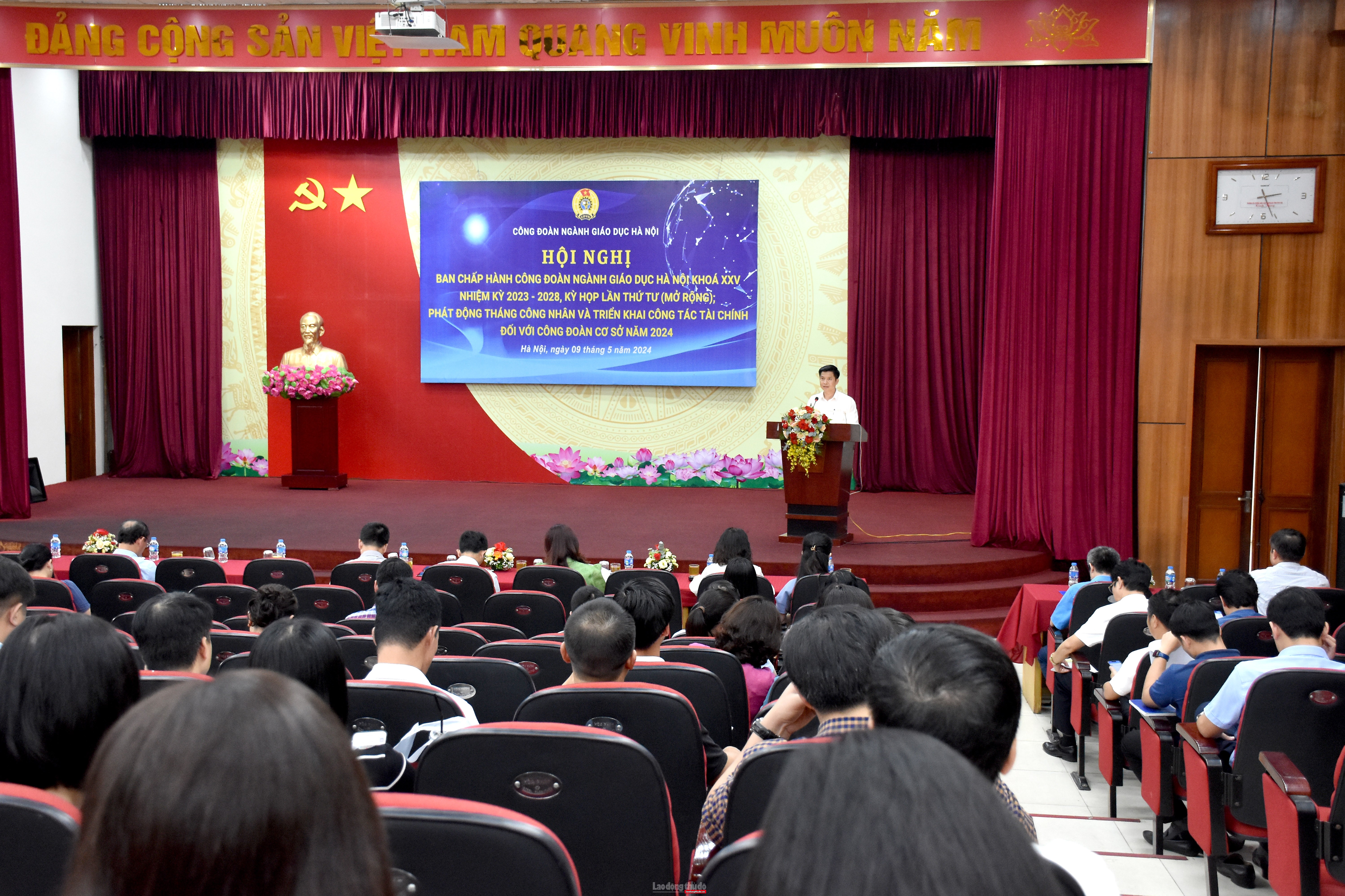 Ngành giáo dục thành phố Hà Nội sôi nổi hưởng ứng Tháng Công nhân, Tháng hành động về an toàn, vệ sinh lao động năm 2024
