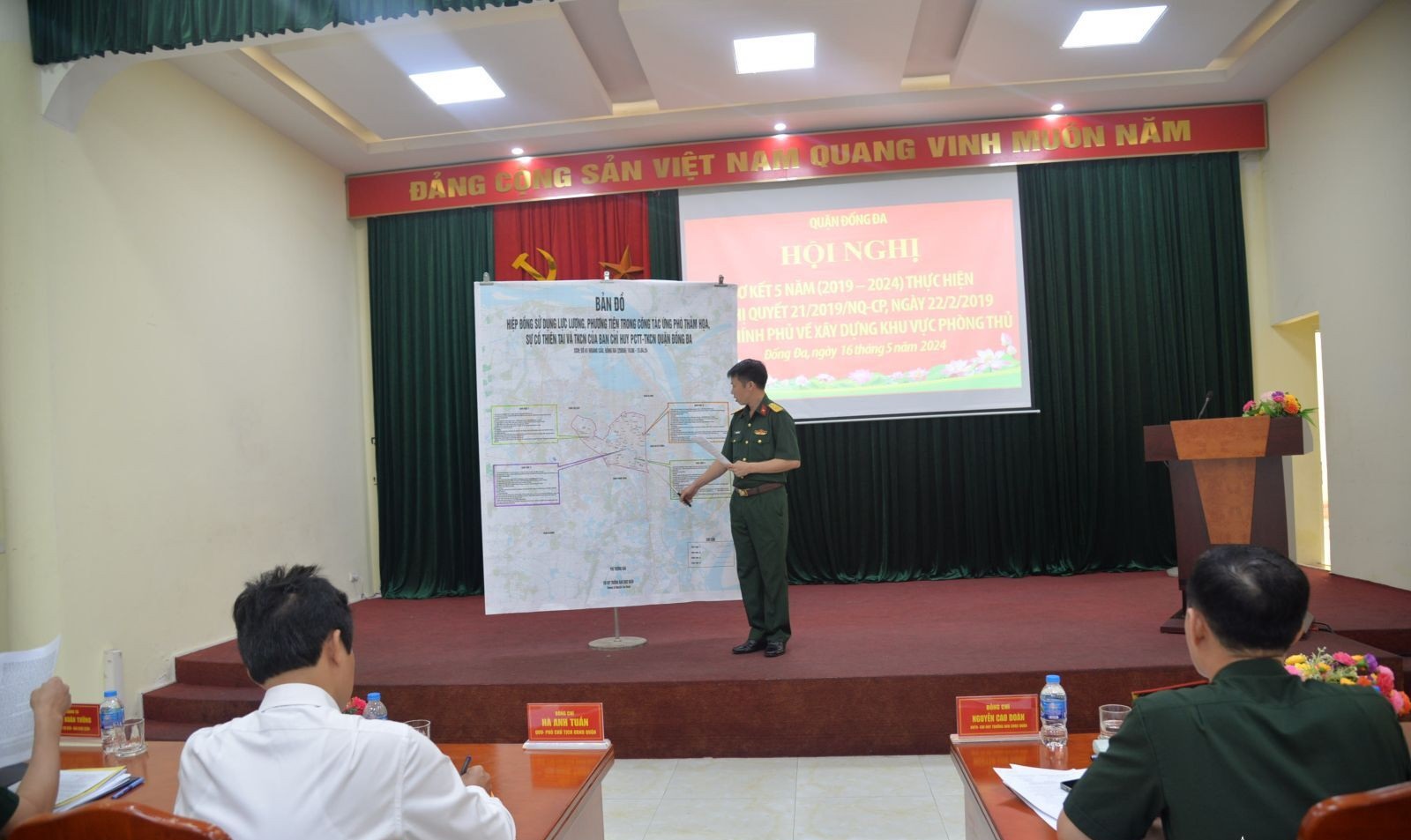 Quận Đống Đa: 5 năm vững vàng xây dựng khu vực phòng thủ, góp phần bảo vệ Thủ đô Hà Nội