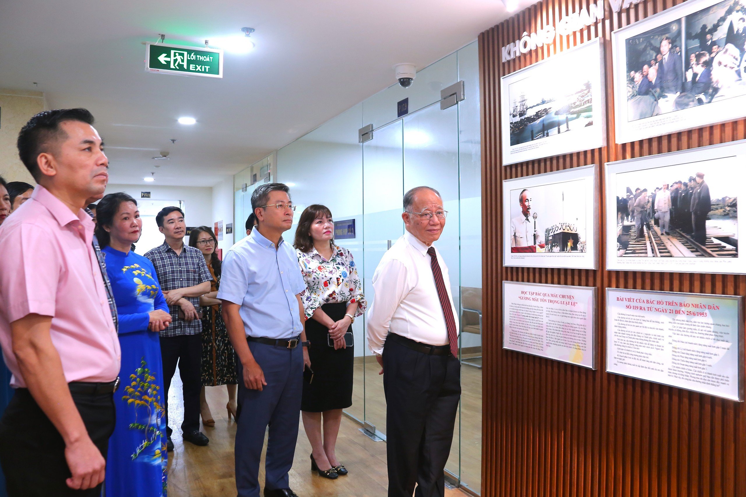 Không gian văn hóa Hồ Chí Minh tại Sở Giao thông vận tải Hà Nội: Nơi lan tỏa giá trị đạo đức, vun đắp ý chí