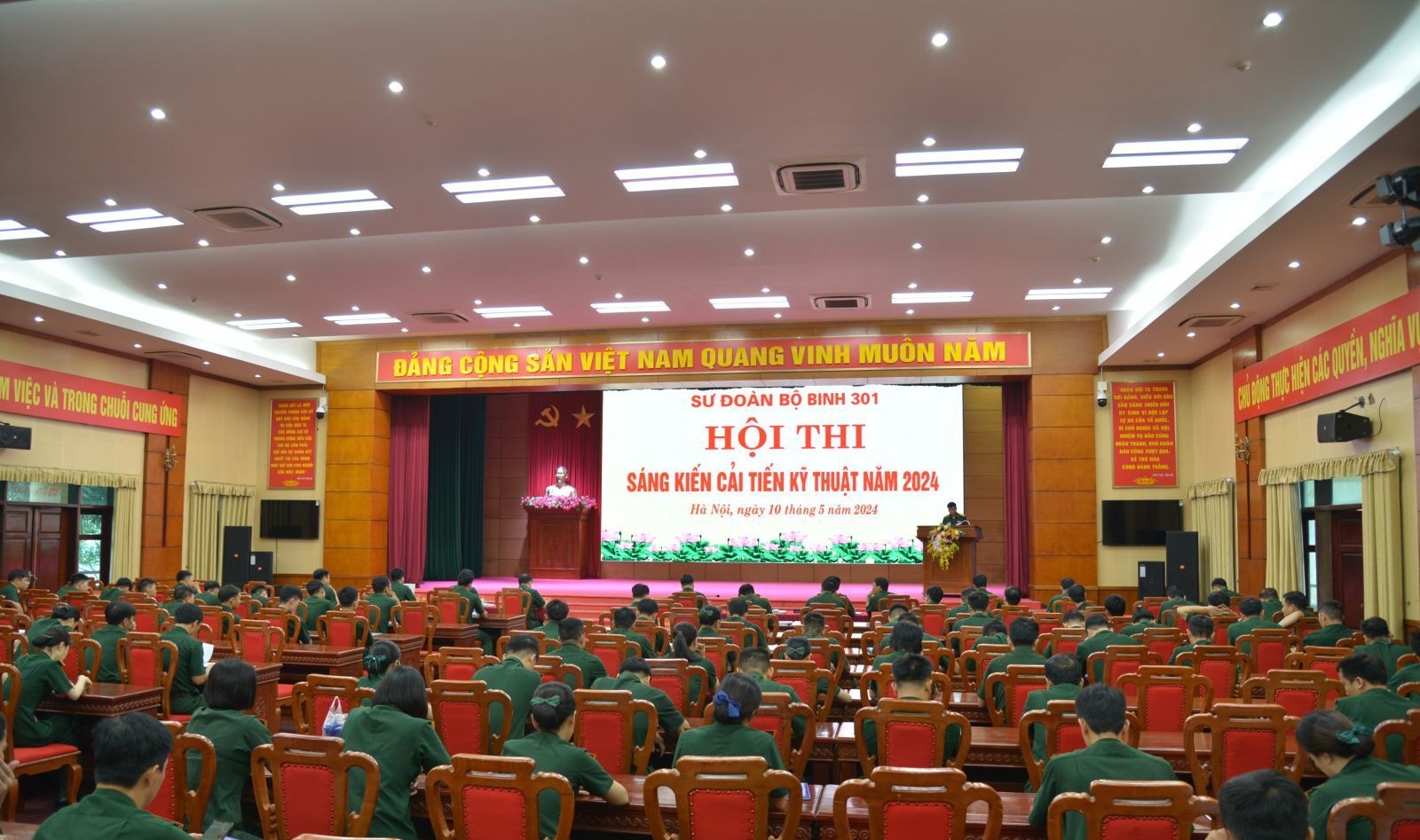 Sư đoàn Bộ binh 301 tổ chức thành công Hội thi Sáng kiến, cải tiến kỹ thuật năm 2024