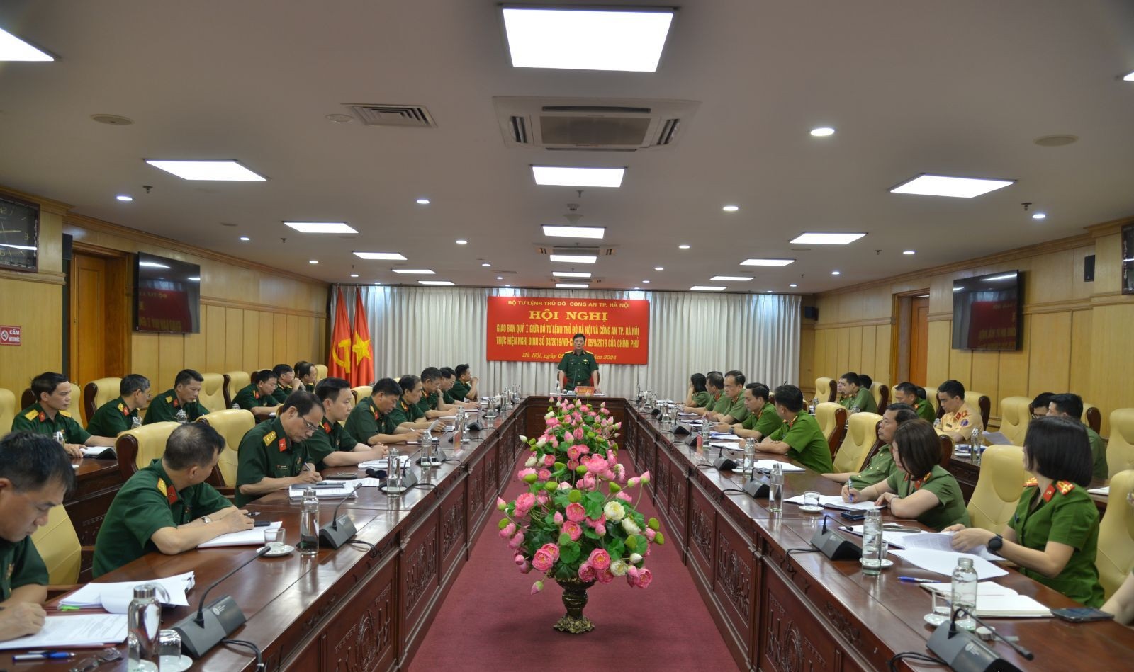 Bộ Tư lệnh Thủ đô và Công an thành phố phối hợp chặt chẽ, hiệu quả trong quý I