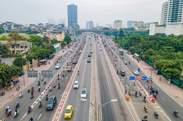 Thông xe cầu vượt thép nút giao Mai Dịch: Giải quyết ùn tắc giao thông khu vực phía Tây Hà Nội