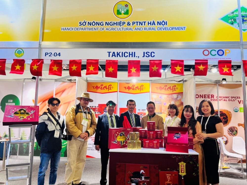 Sản phẩm OCOP của Hà Nội tham gia Hội chợ FoodService Australia 2024