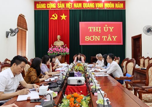  MTTQ thị xã Sơn Tây hoàn tất công tác chuẩn bị Đại hội đại biểu MTTQ Việt Nam thị xã lần thứ XXI