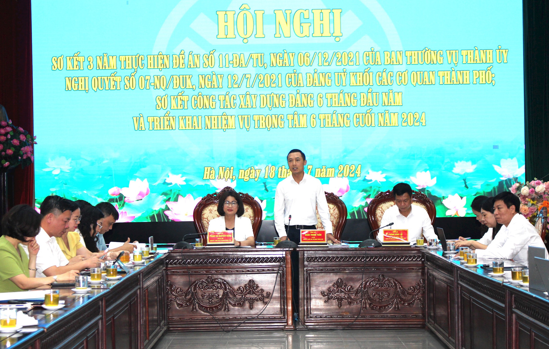 Đảng ủy Khối các cơ quan Hà Nội: Nâng cao chất lượng sinh hoạt chi bộ