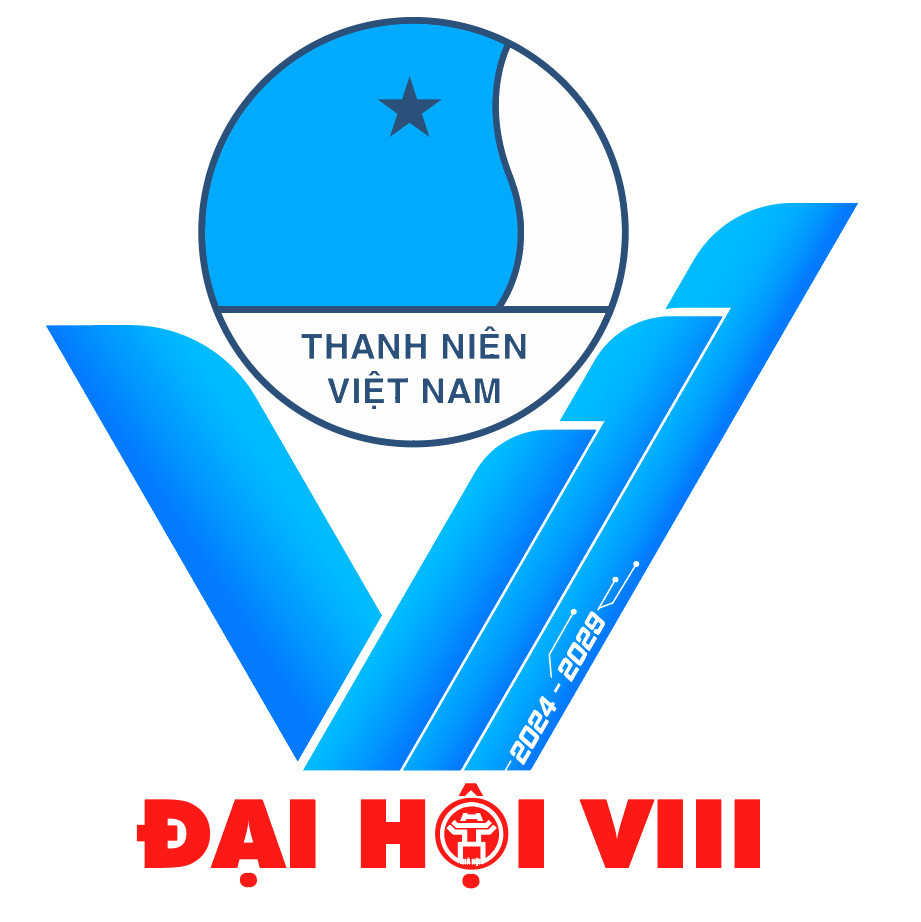 Biểu trưng Đại hội VIII Hội LHTN Hà Nội: Khát vọng vươn cao của thanh niên Thủ đô