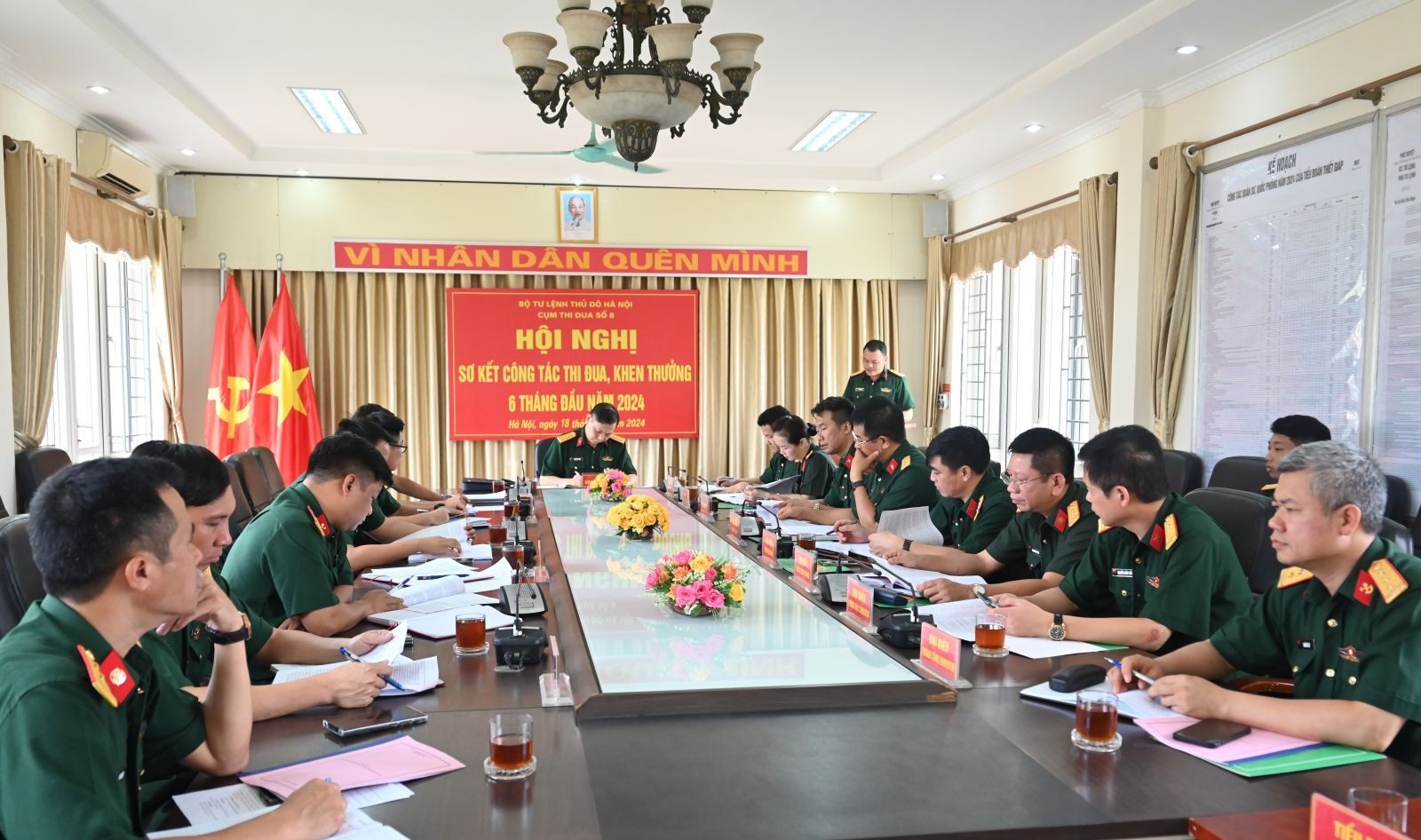 Cụm thi đua số 8: Tăng cường công tác thi đua, khen thưởng, nâng cao hiệu quả nhiệm vụ