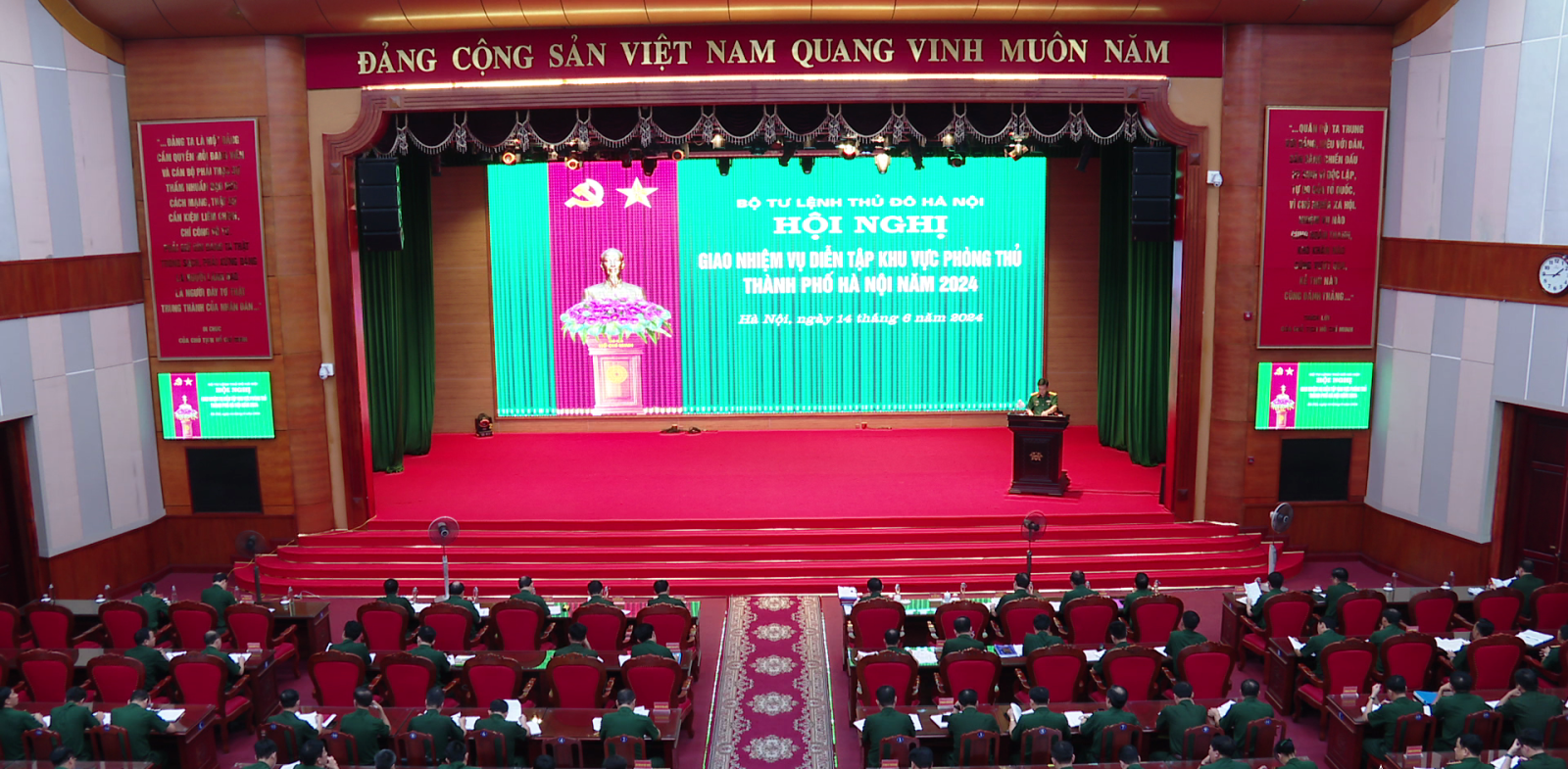 Tăng cường chuẩn bị cho diễn tập khu vực phòng thủ, bảo vệ vững chắc Thủ đô