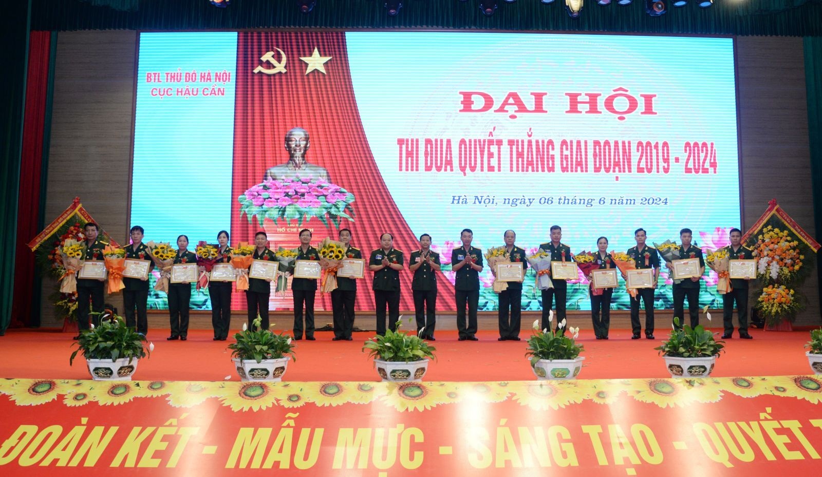 Phong trào Thi đua Quyết thắng của Cục Hậu cần đạt được nhiều thành tựu nổi bật
