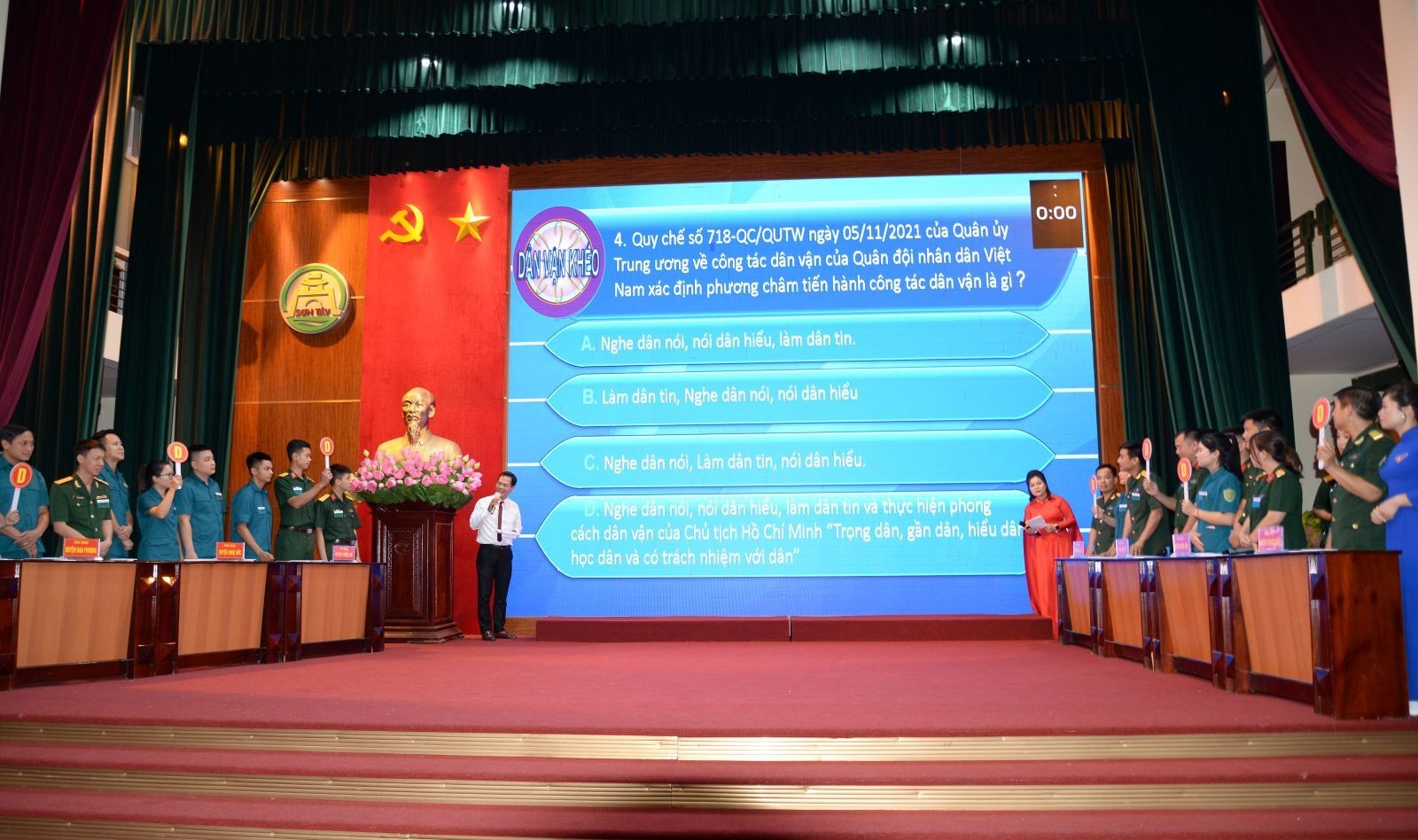Hội thi Dân vận khéo Cụm thi đua số 5, Bộ Tư lệnh Thủ đô Hà Nội: Khẳng định sự tự tin, trí tuệ và trách nhiệm