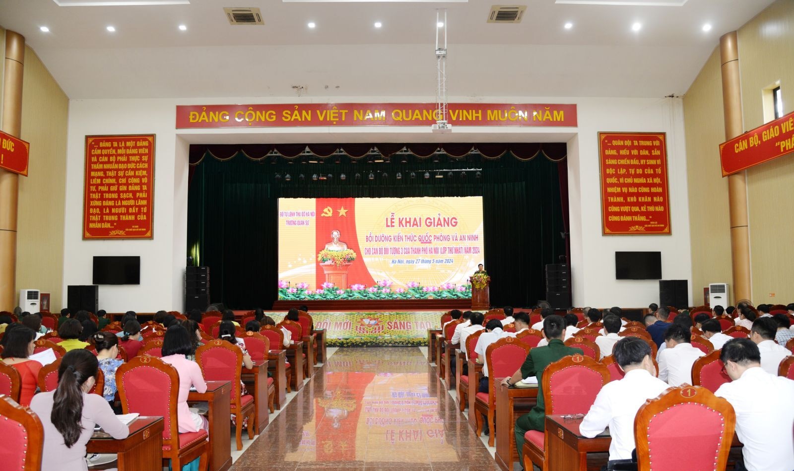 Khóa học bồi dưỡng kiến thức quốc phòng an ninh: Nâng cao năng lực cán bộ, đáp ứng yêu cầu nhiệm vụ mới