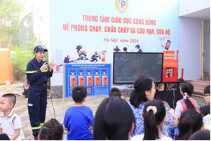 Trung tâm Giáo dục cộng đồng về phòng cháy, chữa cháy và cứu nạn, cứu hộ: Điểm đến ngoại khóa chất lượng cho học sinh Thủ đô