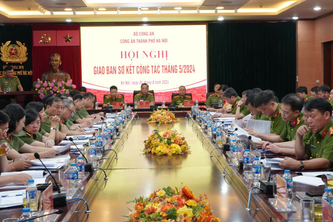Công an thành phố Hà Nội: Bảo đảm an ninh trật tự tuyệt đối, đạt nhiều thành tích nổi bật trong tháng 5
