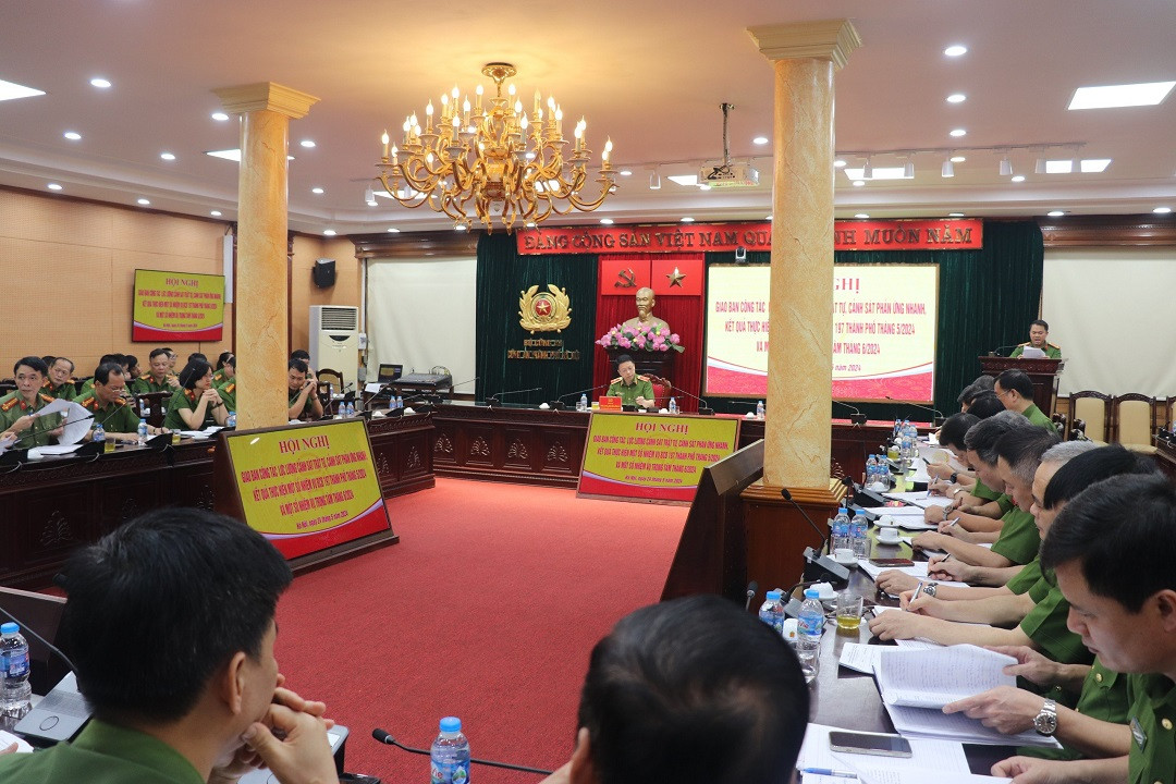 Công an thành phố Hà Nội: Tăng cường bảo đảm trật tự đô thị, công cộng, hướng tới một Thủ đô văn minh