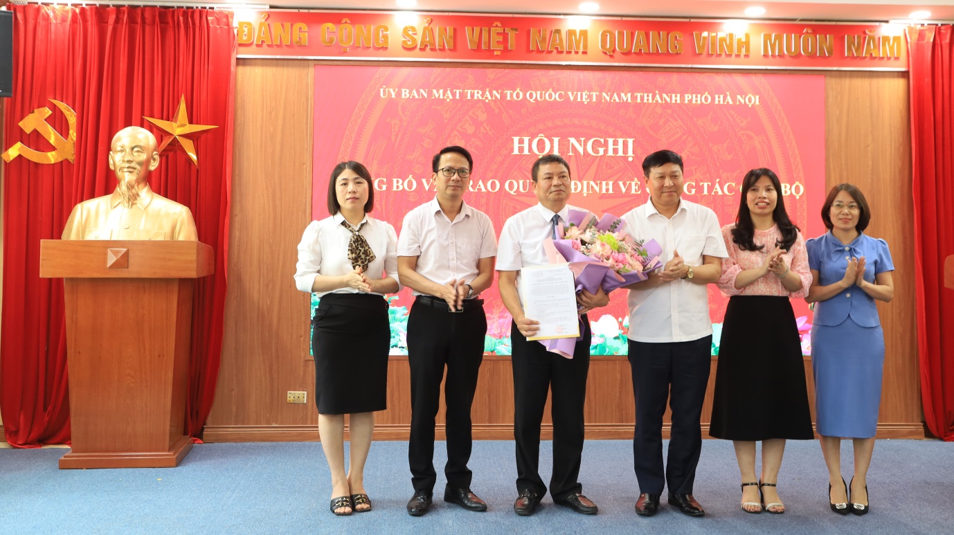 Huyện Mê Linh có tân Chủ tịch Ủy ban MTTQ Việt Nam huyện: Tiếp tục củng cố khối đại đoàn kết toàn dân
