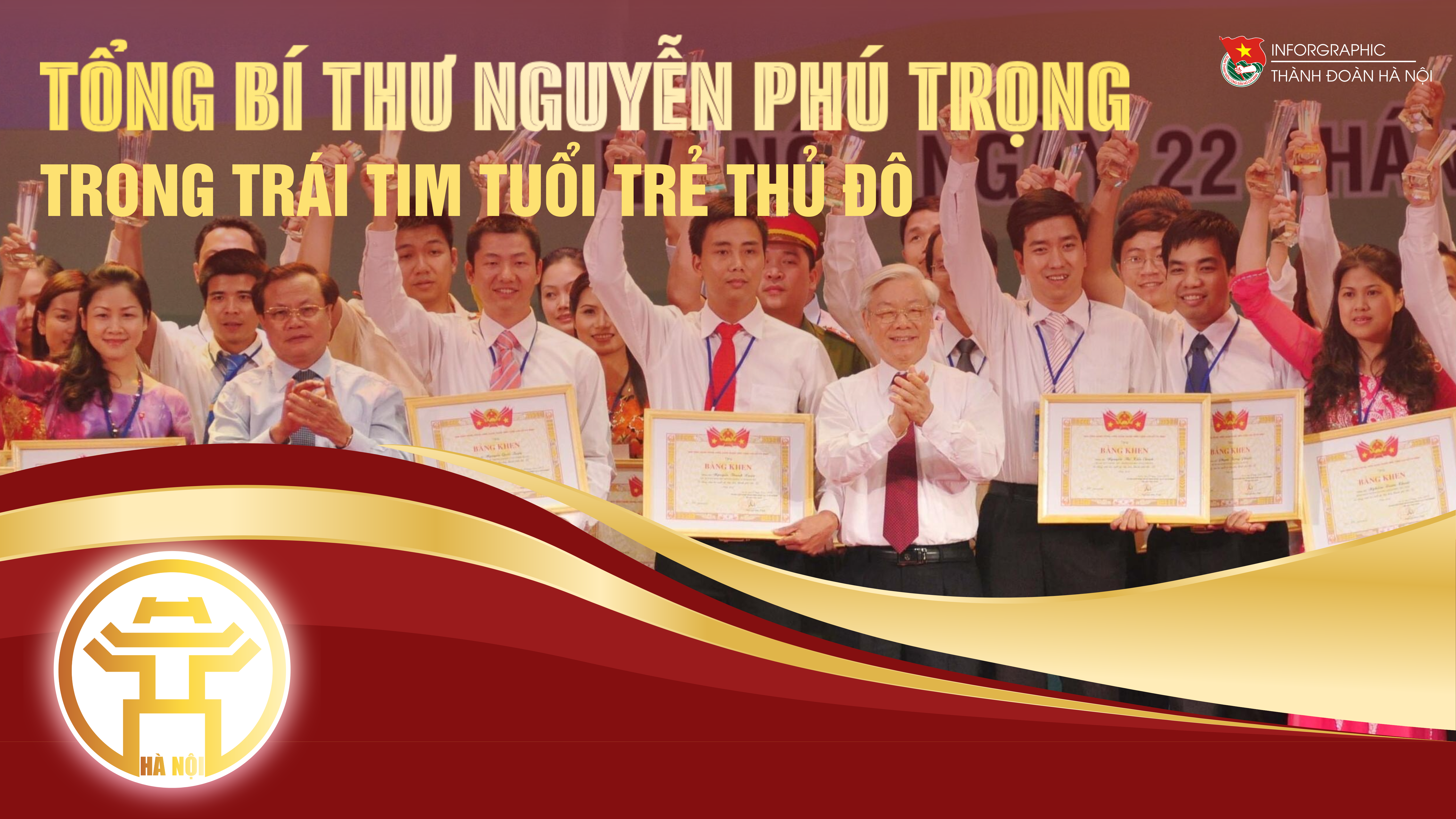 Tổng Bí thư Nguyễn Phú Trọng trong trái tim tuổi trẻ Thủ đô