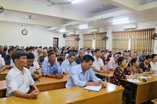 Nâng cao kiến thức quản lý di tích và lễ hội: Hội nghị tập huấn thu hút đông đảo đại biểu