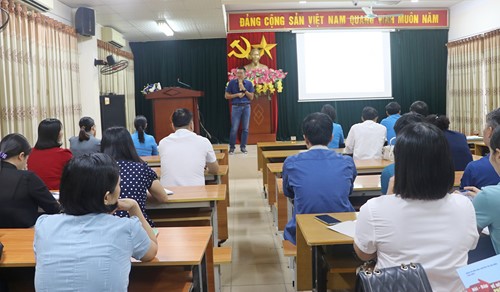 Hội nghị tập huấn nâng cao kỹ năng nghiệp vụ cho cán bộ công đoàn thị xã Sơn Tây