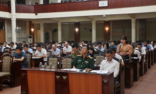 Thị xã Sơn Tây: Doanh thu thương mại, dịch vụ tăng 16,3%, giải quyết việc làm cho 612 lao động trong tháng 4-2024