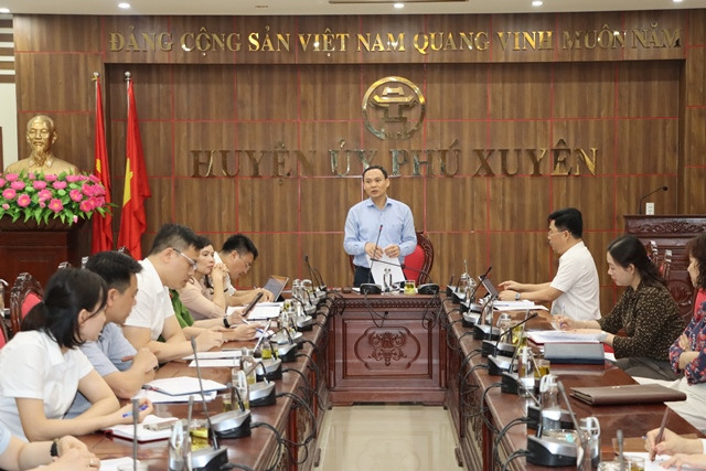 Huyện Phú Xuyên: Tiến độ cải cách hành chính và chuyển đổi số đạt kết quả khả quan