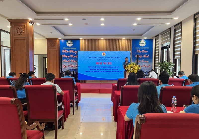 Cụm Thi đua số 5 Liên đoàn Lao động thành phố Hà Nội: Đổi mới sáng tạo, chăm lo đời sống công nhân viên chức
