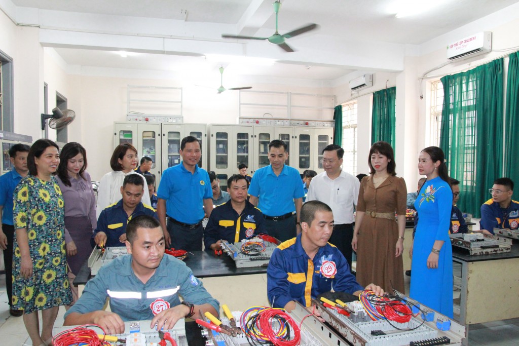 Hội thi thợ giỏi ngành xây dựng Hà Nội năm 2024: Sôi nổi, ý nghĩa và đầy cảm hứng