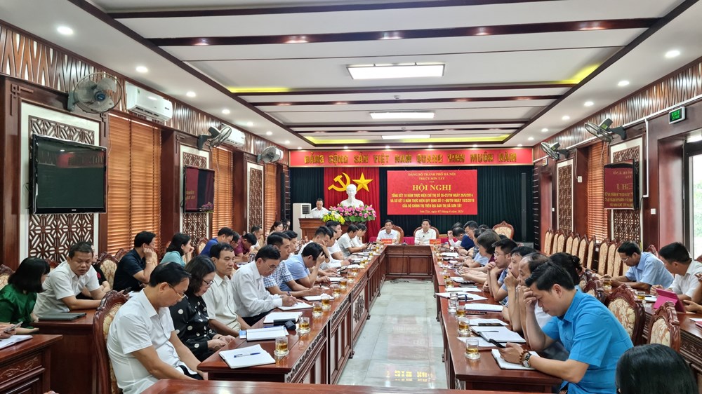 Thị ủy Sơn Tây: Nâng cao hiệu quả công tác tiếp công dân và giải quyết khiếu nại, tố cáo