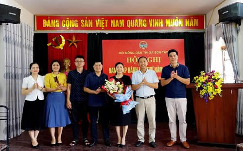 Hội nghị Ban Chấp hành Hội Nông thôn thị xã Sơn Tây: Bầu Ủy ban kiểm tra Hội nhiệm kỳ 2023-2028