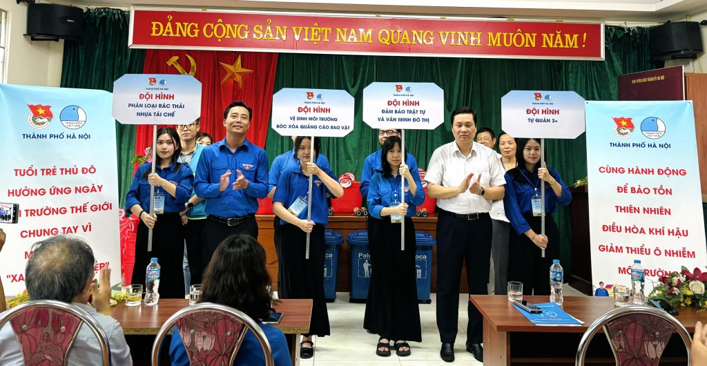 Tuổi trẻ Thủ đô chung tay xây dựng thành phố xanh, bền vững