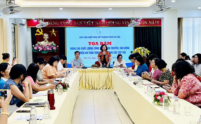 Hội Liên hiệp Phụ nữ Hà Nội: Đạt nhiều thành tích trong công tác đảm bảo an toàn thực phẩm