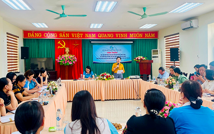 Vai trò đại diện của Hội phụ nữ trong tham gia giải quyết vụ việc, bảo vệ quyền và lợi ích hợp pháp, chính đáng của phụ nữ, trẻ em
