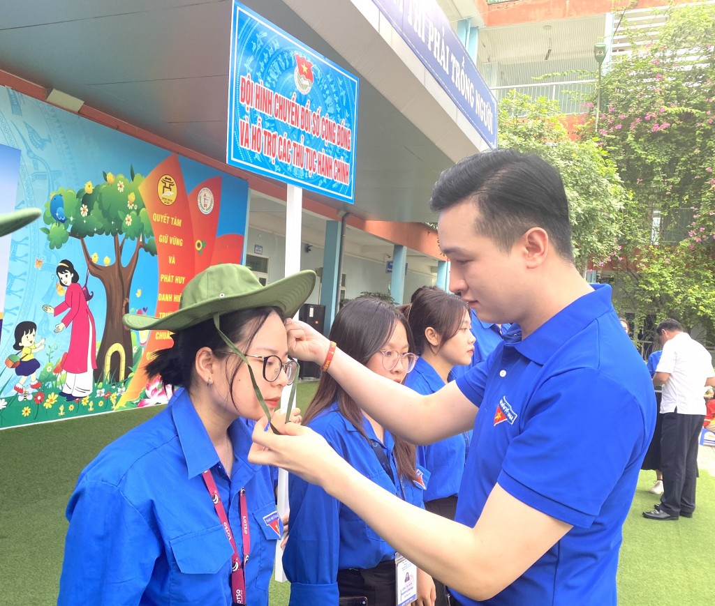 Quận Bắc Từ Liêm: Tuổi trẻ sôi nổi với Chiến dịch Thanh niên tình nguyện hè năm 2024