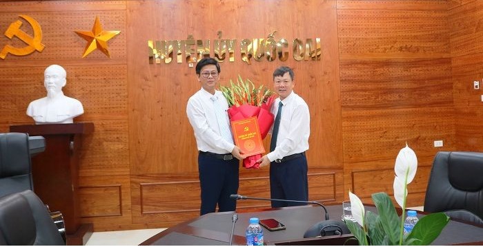 Huyện ủy Quốc Oai có tân Phó Trưởng Ban Tổ chức Huyện ủy
