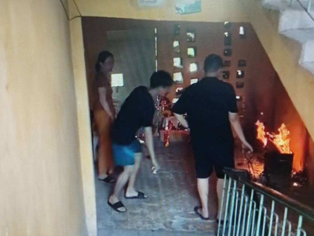 Đốt vàng mã sao cho văn minh, an toàn