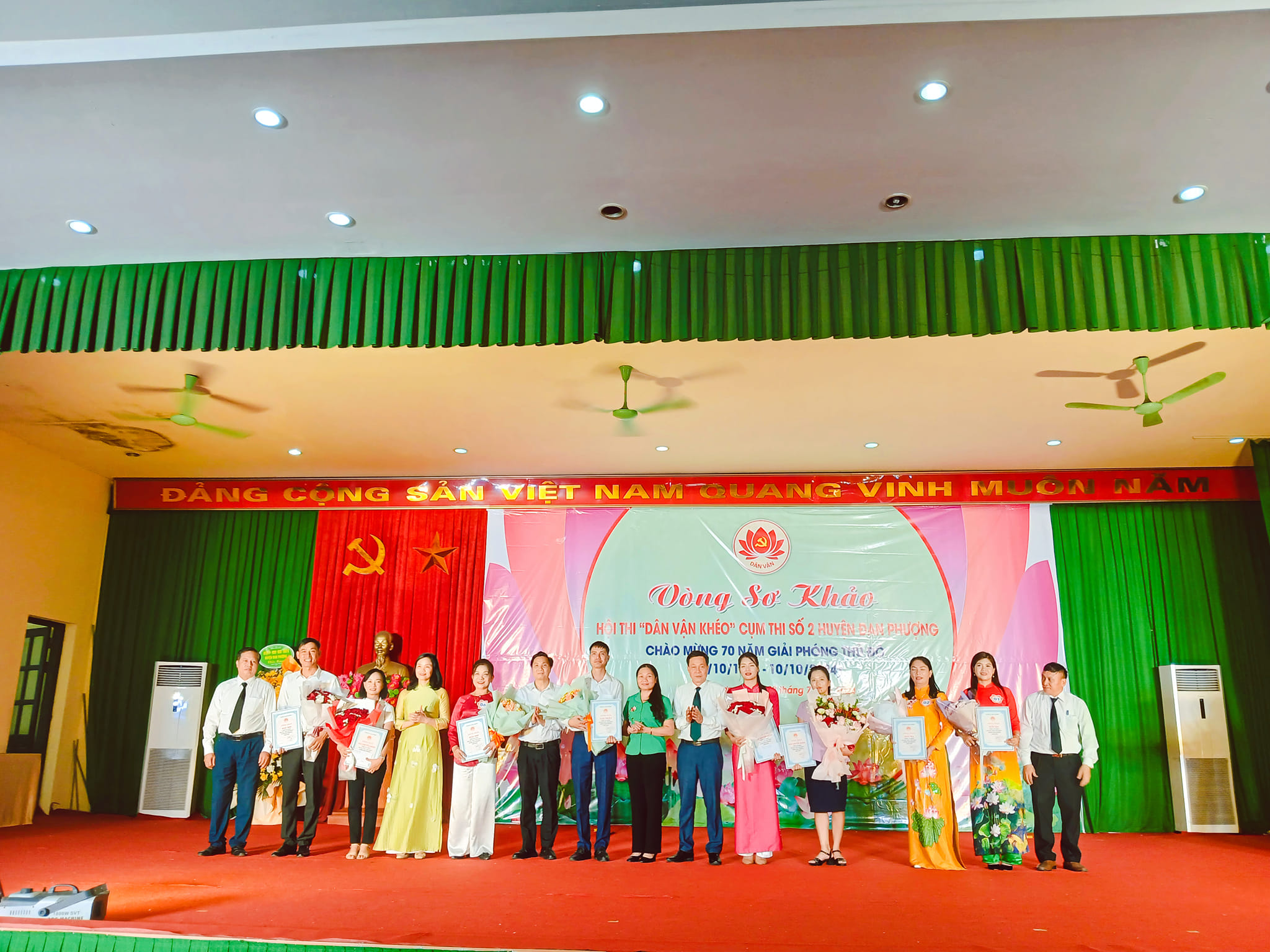 Huyện Đan Phượng hoàn thành phần thi sơ khảo Hội thi “Dân vận khéo” năm 2024