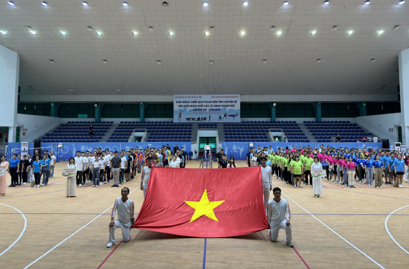 Đoàn Khối các Cơ quan thành phố Hà Nội phát động Chiến dịch Thanh niên tình nguyện Hè 2024 và tổ chức Hội khỏe Đoàn Khối