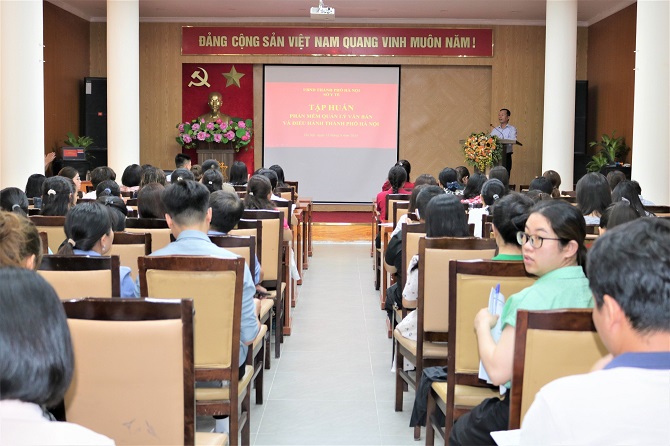 Sở Y tế Hà Nội: Nâng cao năng lực ứng dụng công nghệ thông tin cho cán bộ y tế