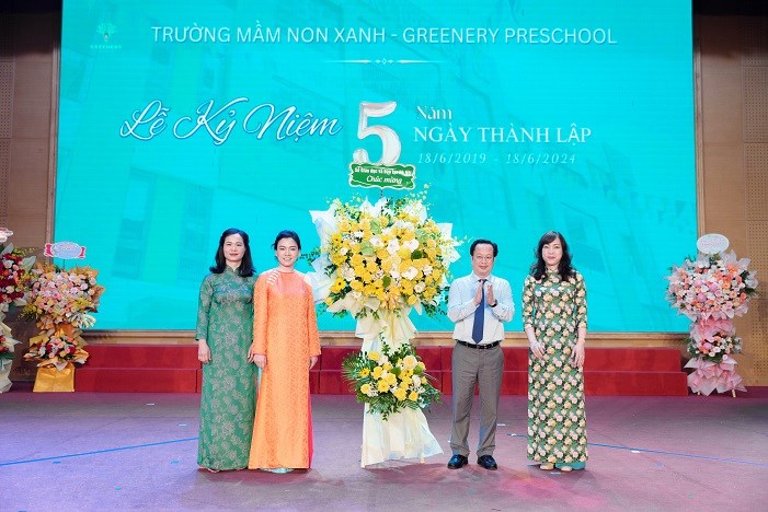 Trường Mầm non Xanh - Greenery kỷ niệm 5 năm thành lập và đạt được nhiều thành tích đáng ghi nhận
