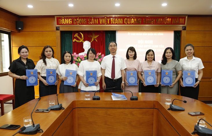 Quận Hà Đông điều động, bổ nhiệm nhiều lãnh đạo trường mầm non nhằm nâng cao chất lượng giáo dục