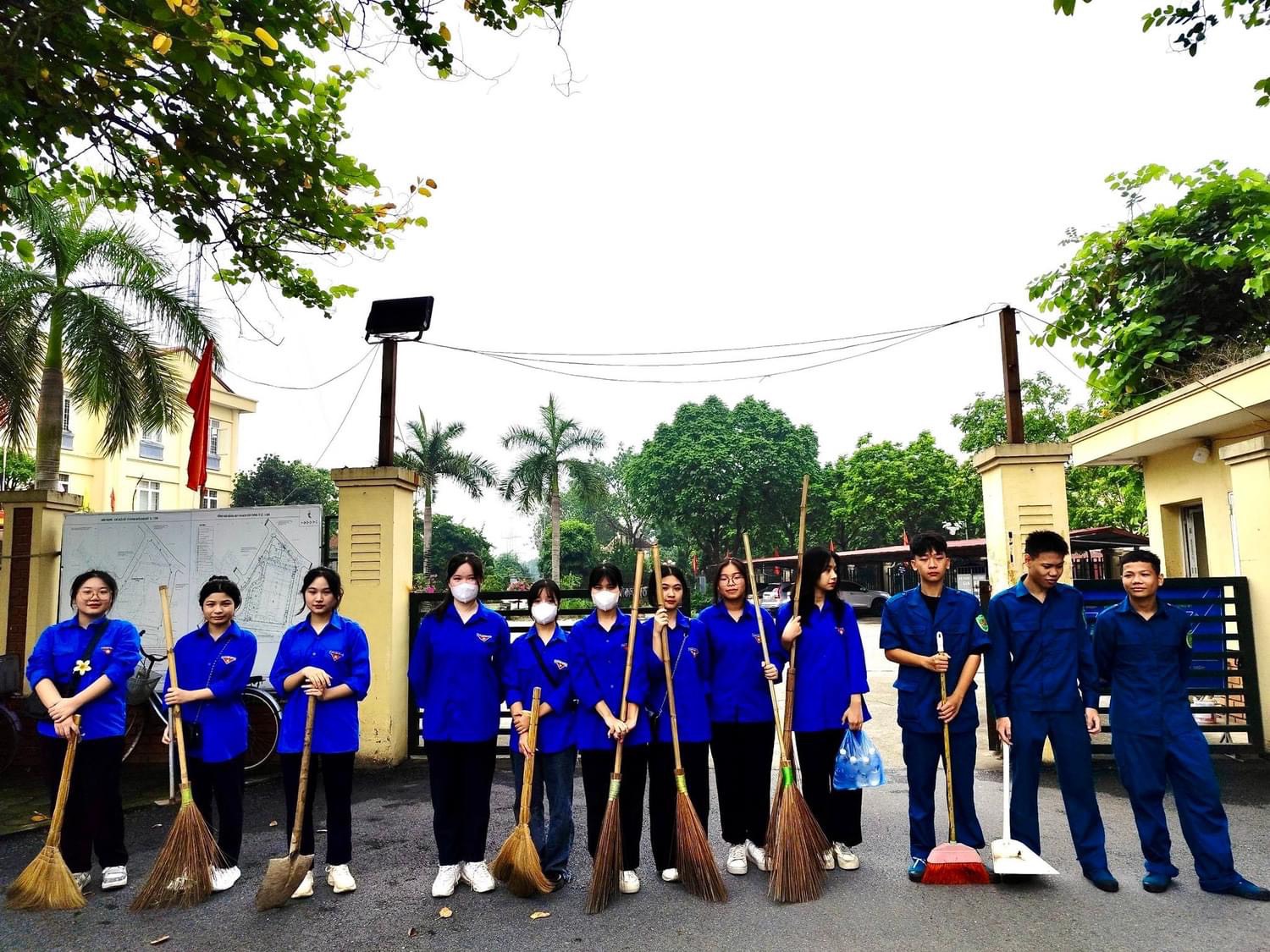 Tuổi trẻ Thanh Trì chung tay vì một môi trường xanh - sạch - đẹp
