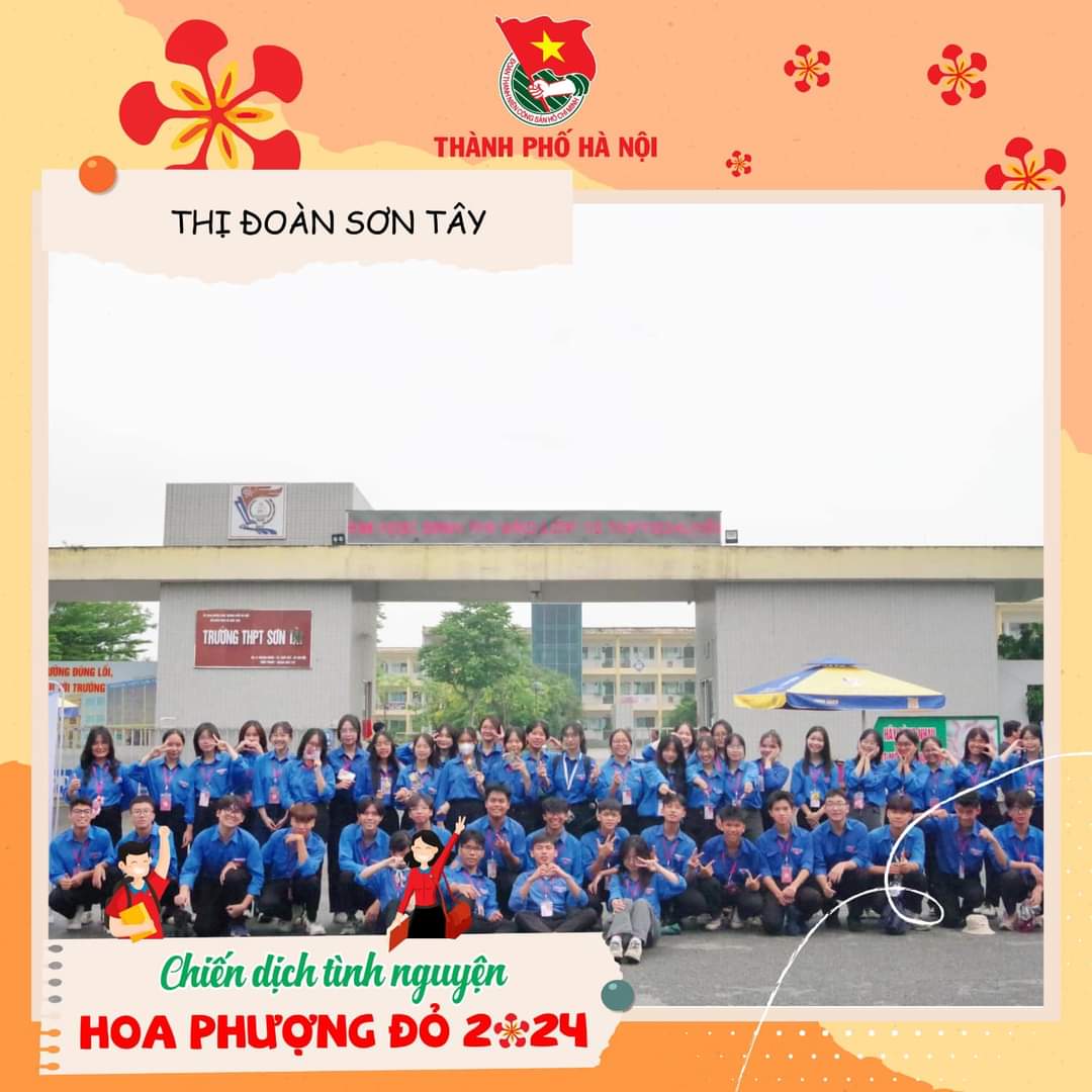 Thị xã Sơn Tây: Thanh niên tình nguyện đồng hành cùng thí sinh trong kỳ thi tốt nghiệp THPT 2024
