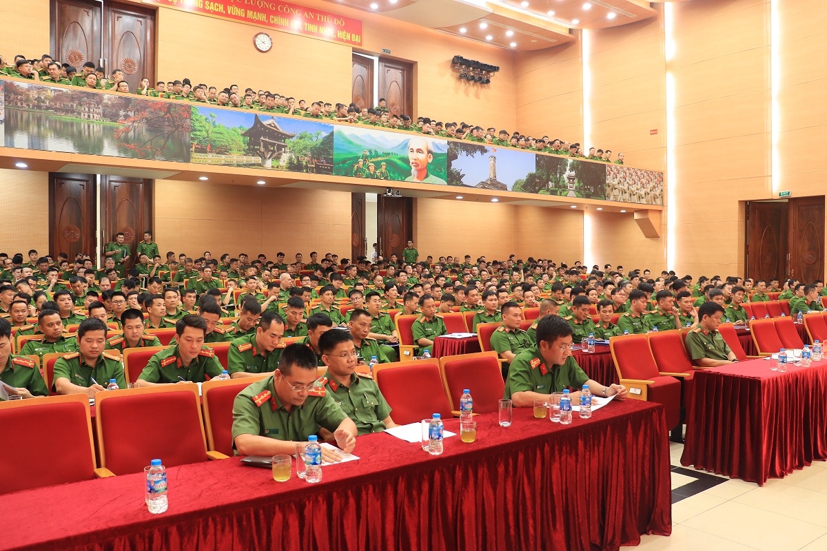 Tăng cường phòng chống tội phạm công nghệ cao: Công an thành phố Hà Nội tổ chức tập huấn chuyên đề cho lực lượng Công an xã